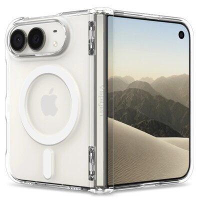 Etui SPIGEN Ultra Hybrid Pro MagSafe do Apple iPhone Duo Przezroczysto-biały
