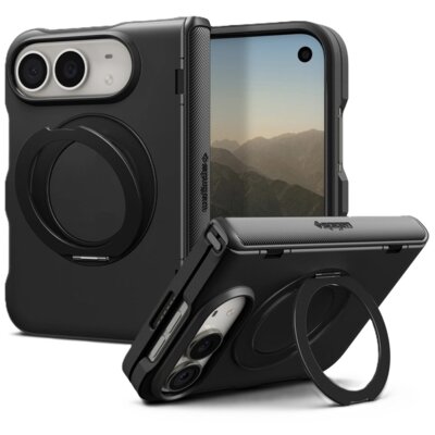 Etui SPIGEN Slim Armor Pro S Mag MagSafe do Apple iPhone Duo Czarny