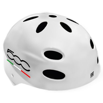 Kask FIAT 500 Biały (rozmiar L/XL, 58-60 cm)