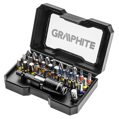 Zestaw bitów GRAPHITE 56H608 (32 szt.)