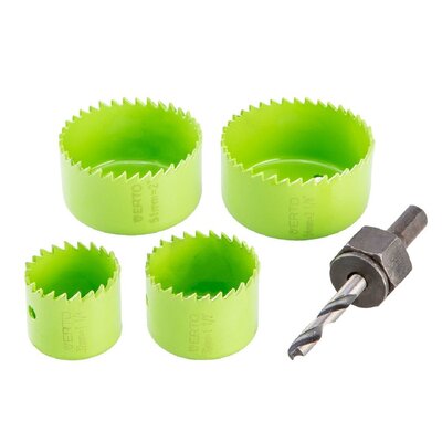 Zestaw otwornic VERTO 60H953 (4 elementy)