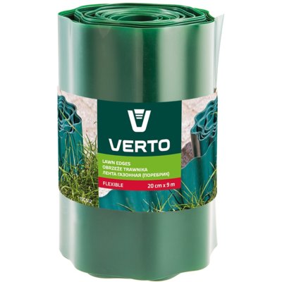 Obrzeże do trawników VERTO 15G512 Zielony (20 cm x 9 m)