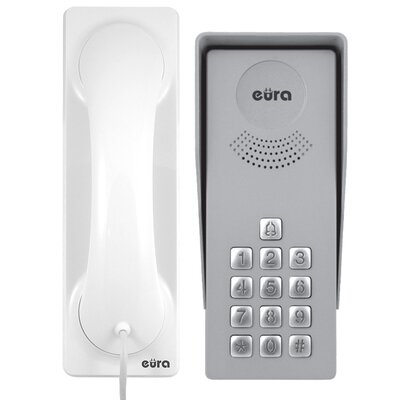 Zestaw domofonowy EURA Ingresso ADP-36A3 Biały