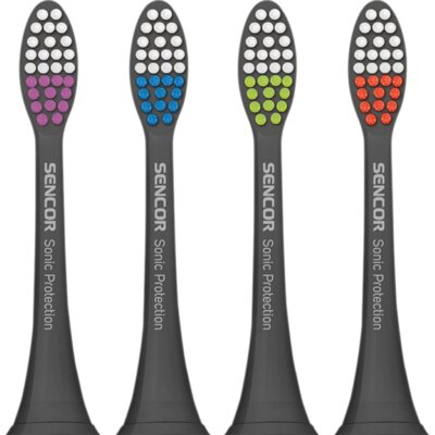 Końcówka szczoteczki SENCOR SOX 002BK (4 sztuki)