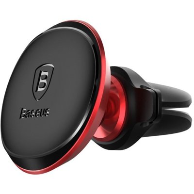 Uchwyt na telefon BASEUS Magnetic Air Vent Czerwony
