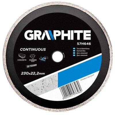 Tarcza do cięcia GRAPHITE 57H646 230 mm