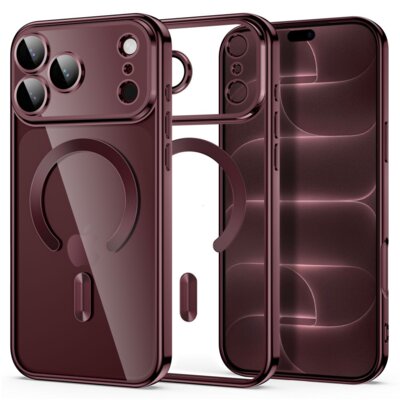 Etui TECH-PROTECT MagFlex MagSafe do Apple iPhone 17 Pro Max/18 Pro Max Bordowy