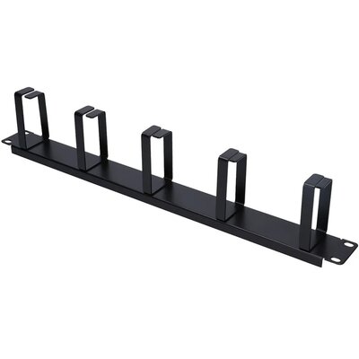 Organizer kabli EXTRALINK EX.8680 19" 1U Czarny