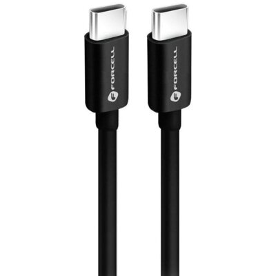 Kabel USB-C - USB-C FORCELL F-Energy C338 60W 3 m Czarny
