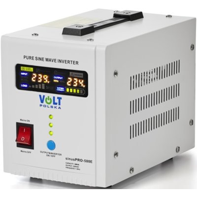 Zasilacz awaryjny VOLT POLSKA sinusPRO 500 E 500VA 300W