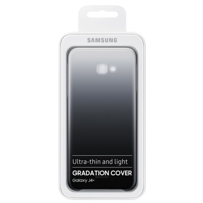 Etui SAMSUNG Gradation Cover do Samsung Galaxy J4+ 2018 Czarny