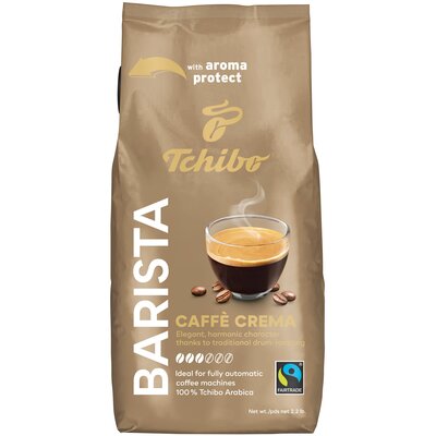 Фото - Кава Tchibo Kawa ziarnista  Barista Cafe Crema Arabica 1 kg Barista Cafe Crema A 