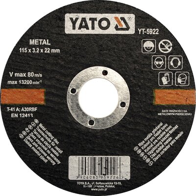 Tarcza do cięcia YATO YT-5923 125 mm