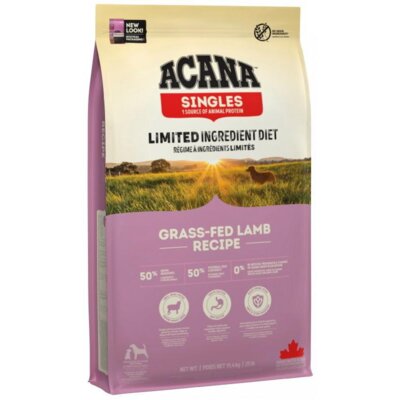 Karma dla psa ACANA Singles Grass-Fed Jagnięcina 11.4 kg
