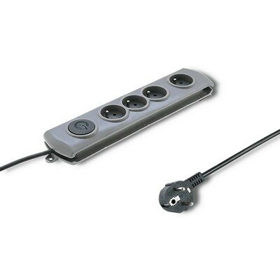 Listwa QOLTEC Quick Switch 50164 (2.5 m) Szary