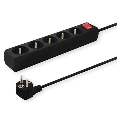 Przedłużacz SAVIO LZ-03 (5m) Czarny