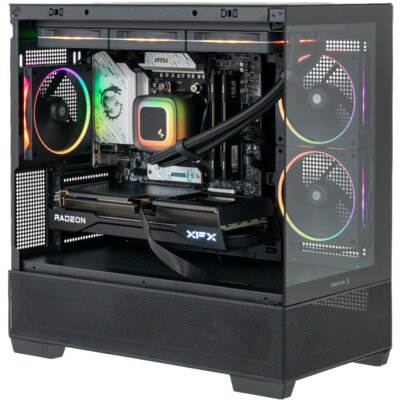 Komputer MAD DOG CH380-A01WR32WP R7-7800X3D 32GB RAM 1TB SSD Radeon RX9060XT Wi-Fi Windows 11 Professional