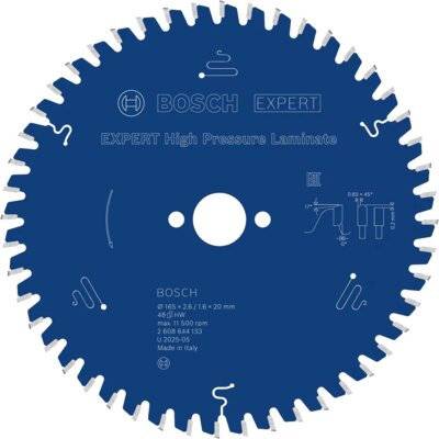 Tarcza do cięcia BOSCH 2608644133 165 mm