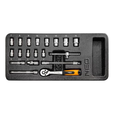 Zestaw kluczy nasadowych NEO TOOLS 84-237