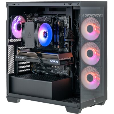 Komputer MAD DOG CORSAIR3500X-I03WR16WH i5-14400F 32GB RAM 1TB SSD Radeon RX9060XT Wi-Fi Windows 11 Home
