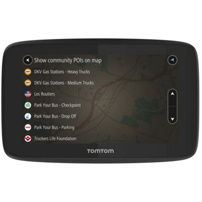 Nawigacja do samochodów i ciężarówek TOMTOM GO Professional 520 WiFi EU 5" Europa, satelitarna, sterowanie głosem