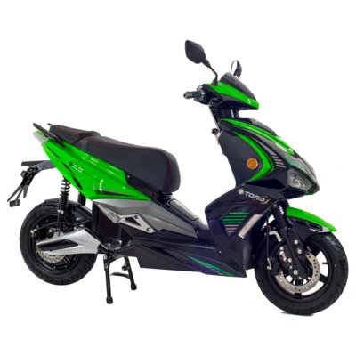 Skuter elektryczny TORQ e-MAX 50km 12" Zielono-czarny
