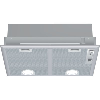 Okap SIEMENS LB55565 Srebrny 362.6m3/h 56dB klasa C Włącznik i wyłącznik oświetlenia