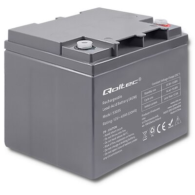 Akumulator QOLTEC 53035 45Ah 12V