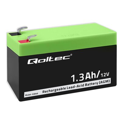 Akumulator QOLTEC 53040 1.3Ah 12V