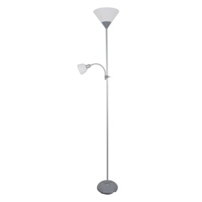 Lampa podłogowa PLATINET PFLF066GR Szary wysokość 180 cm