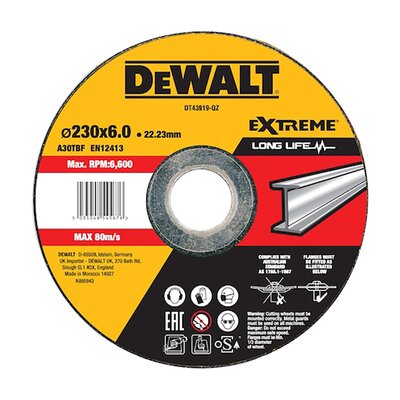 Tarcza do cięcia DEWALT DT43919-QZ 230 mm