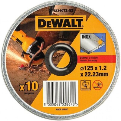 Tarcza do cięcia DEWALT DT42340TZ 125 mm