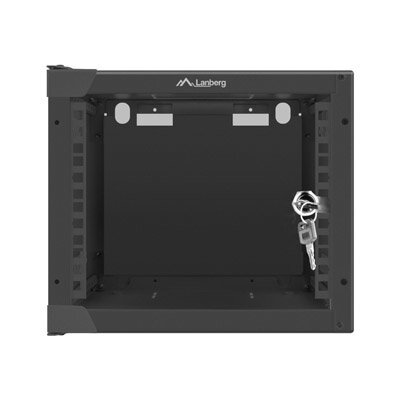 Szafa RACK LANBERG 10" 4U WF10-2304-10B 280 x 310 mm, Wisząca Czarny