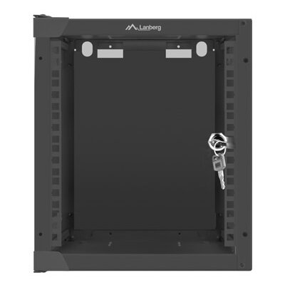 Szafa RACK LANBERG 10" 6U WF10-2306-10B 280 x 310 mm, Wisząca Czarny
