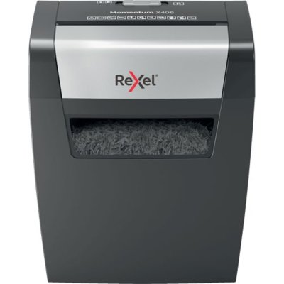 Niszczarka REXEL Momentum X410 23 L, P-4, Konfetti, Automatyczny Start/Stop, Funkcja cofania
