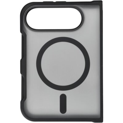 Etui FORCELL F-Protect 4SD-I Smoke Hybrid MagSafe do Apple iPhone Duo Przezroczysto-czarny