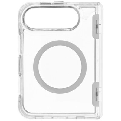 Etui FORCELL F-Protect 4sD-i Clear 2.5 mm MS Hinge MagSafe do Apple iPhone Duo Przezroczysty