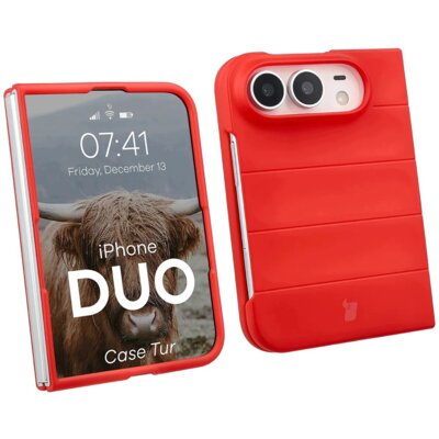 Etui BIZON Case Tur do Apple iPhone Duo Czerwony