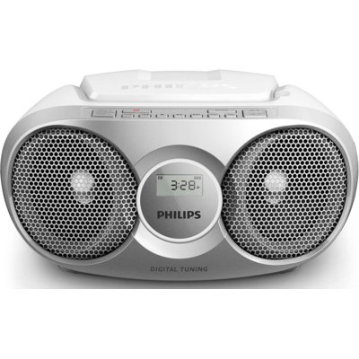 Zdjęcia - System audio Philips Radioodtwarzacz  AZ215S Srebrny AZ215S/12 