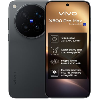 Smartfon VIVO X500 Pro Max 5G 12/512GB 6.85" 144Hz Czarny