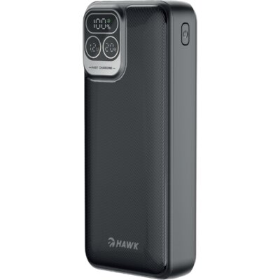 Powerbank HAWK HW-PB20000 20000 mAh 22.5W Czarny