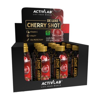 Shot ACTIVLAB DeLuxe Wiśniowy (12 x 80 ml)