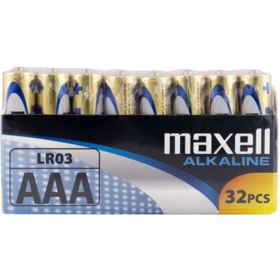 Baterie AAA LR03 MAXELL Alkaline (64 szt.)
