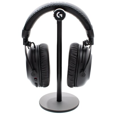 Słuchawki LOGITECH Pro X 2 Bezprzewodowe, Nauszne, Dźwięk przestrzenny Czarny + Stojak
