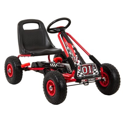 Gokart na pedały ENERO 01 Czerwony