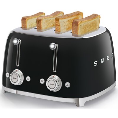 Toster SMEG TSF03BLEU Czarny