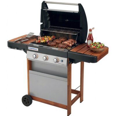 Grill ogrodowy gazowy CAMPINGAZ Woody LX Seria 3 2000015632 9.6 kW 61 x 46 cm