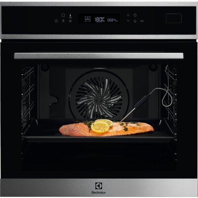 Piekarnik ELECTROLUX EOB7S31X SteamBoost Elektryczny parowy Czarno-stalowy A+