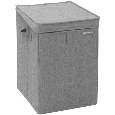 Kosz na pranie BRABANTIA 120442 LaundryToGo 35 l Grafitowy