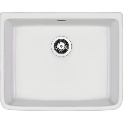 Zlewozmywak jednokomorowy DEANTE Sabor ZCB 610K Biały 47.5x59.5
